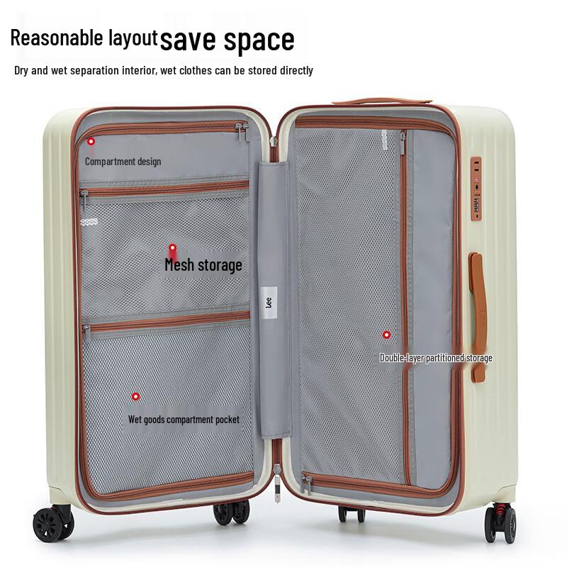 Lee Hardshell Spinner Luggage with TSA Lock