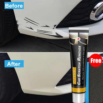 Eliminator de zgârieturi pentru mașină Pastă de lustruit pentru mașină cu burete Îngrijirea vopselei de caroserie Îndepărtați Repararea zgârieturilor Vopsea spartă Caroseria netedă
