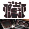 For Kia Rio 4 X-Line 2017 - 2025 Anti-Slip Gate Slot Cup Mat Non-slip Pad Interior Accessories 18pcs/Set