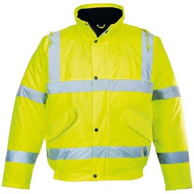 Unisex Hi-Vis Bomber Jacket (S463) / Workwear / Safetywear