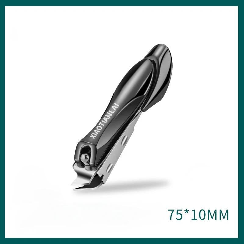 Stainless Steel Nail Clippers Sharpest Nail Cutter Duty Curved Edge for Adult Men Women Swing Out Nail Cleaner/File