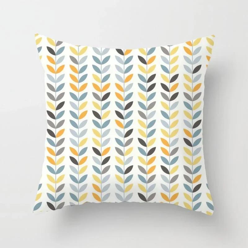 Abstract Pattern Geometric Cushion Cover Throw Pillow    Sofa  Square