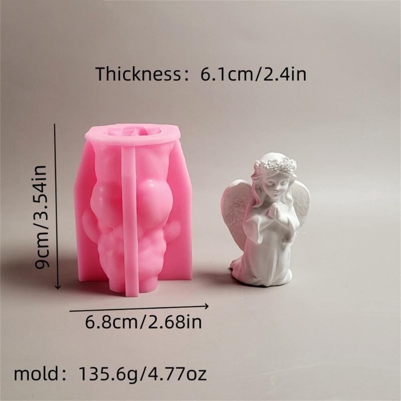 Reizende Figur Engelhaft Stabile Silikonform zur Verbesserung der Handflexibilität und Vorstellungskraft Tragbar für Kinder und Erwachsene