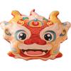 Dragon Year Awakening Lion Decorative Pillow Blanket