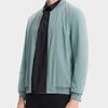 FILA Solid Color Casual Baseball Collar Woven Baseball Jacket Men jackets Glass-Green F11M322702F-GN