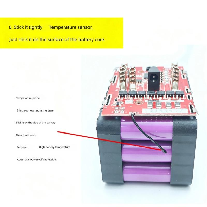 Battery Pack Repair Board 21V Red Circuit Part With 7 Power Devices, Service Part for Pack Control Update and Routine Workshop Replacement