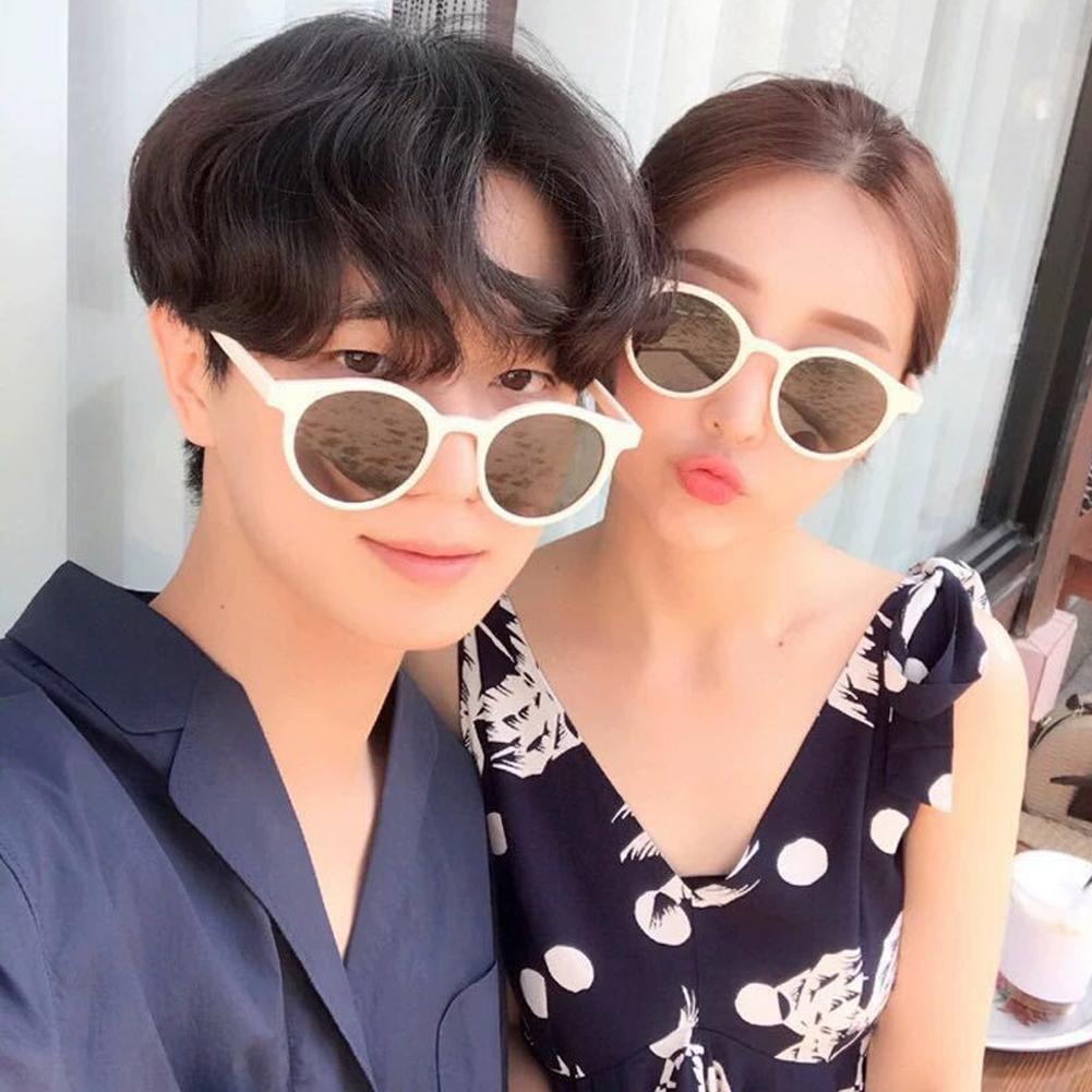 Retro Vintage Round Frame Sunglasses Women Sun Glasses Anti-UV Sunglasses Female Travel Party Glasses Eyeglasses Shades Goggles