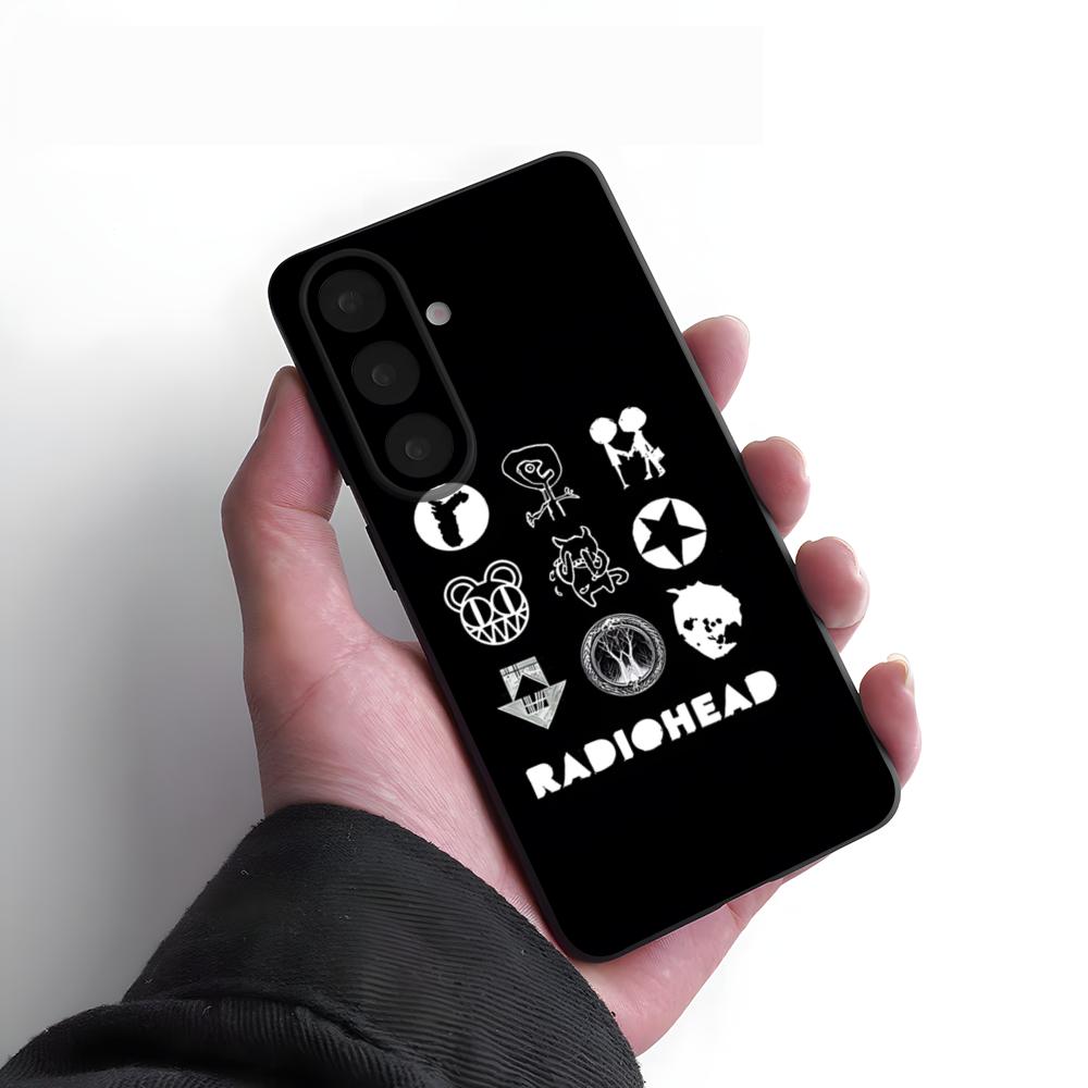 

R-Radiohead Band Phone Case For Samsung A25 A13 A33 5G A54 A36 A35 A56 A52 A14 Shockproof Soft Cover Samsung A56