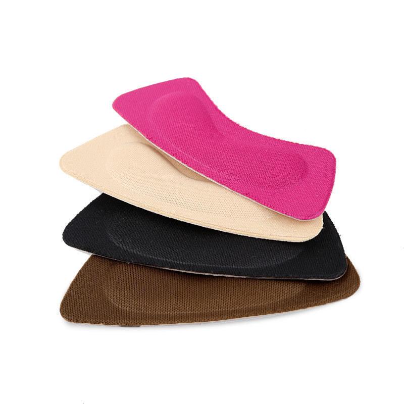 Thickened Sponge 4D Heel Sticker Women's Invisible Heel Anti-wear Foot High Heels Front Half Pad Sponge 2 In 1