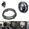 Round Headlight Rings Motorcycle Mounting Bracket Replacement Simple Install