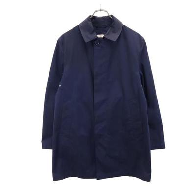 MACKINTOSH PHILOSOPHY Jakke 36 Marineblå Rustfrit stål kravefrakke Herre Brugt