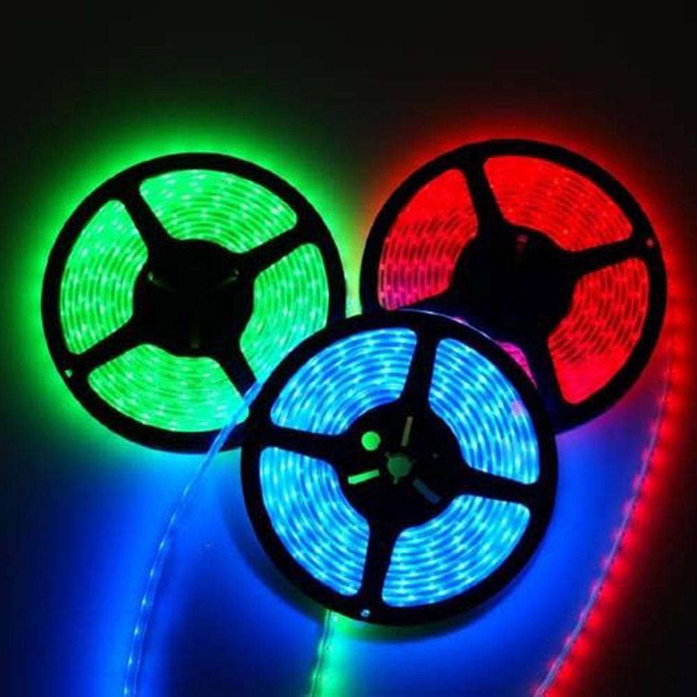 LED Strip 5050 5630 2835 RGB Lights 12V 5M Flexible Home Kitchen Decoration Lamp Waterproof 300 LED Tape Diode Ribbon 60LEDs/M