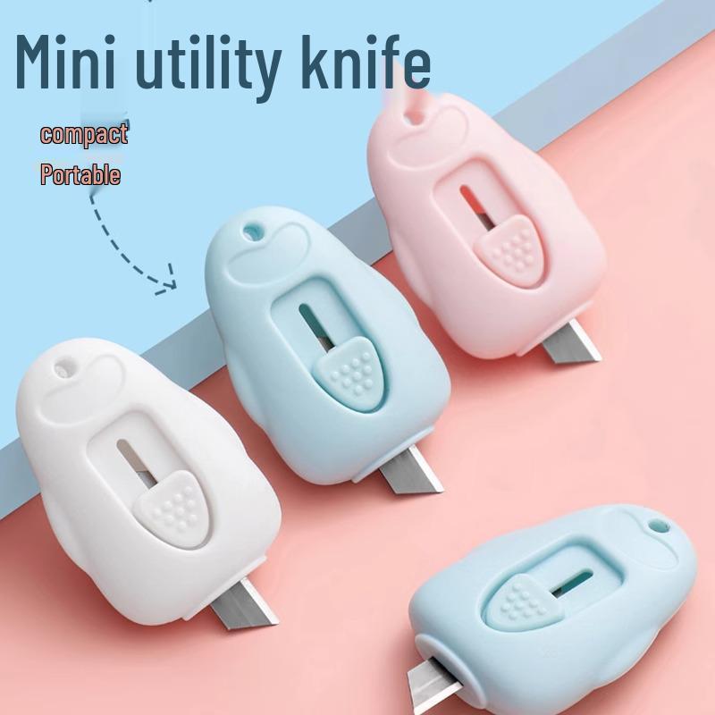Handmade Utility Knife for Cutting Paper, Small Art Projects, Unboxing, and Package Opening.
