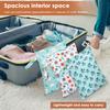 3Pcs Wet Dry Bag Polyester Waterproof Nappy Bag with Wrist Strap Reusable Travel Laundry Bag Baby Cloth Diaper Organiser Pouches