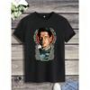 Retro Twin Peaks Dale Cooper Tee A Damn Fine Cup of Coffee Graphic Short Sleeve for Fans Dale Cooper A Damn Fine Cup of Coffee