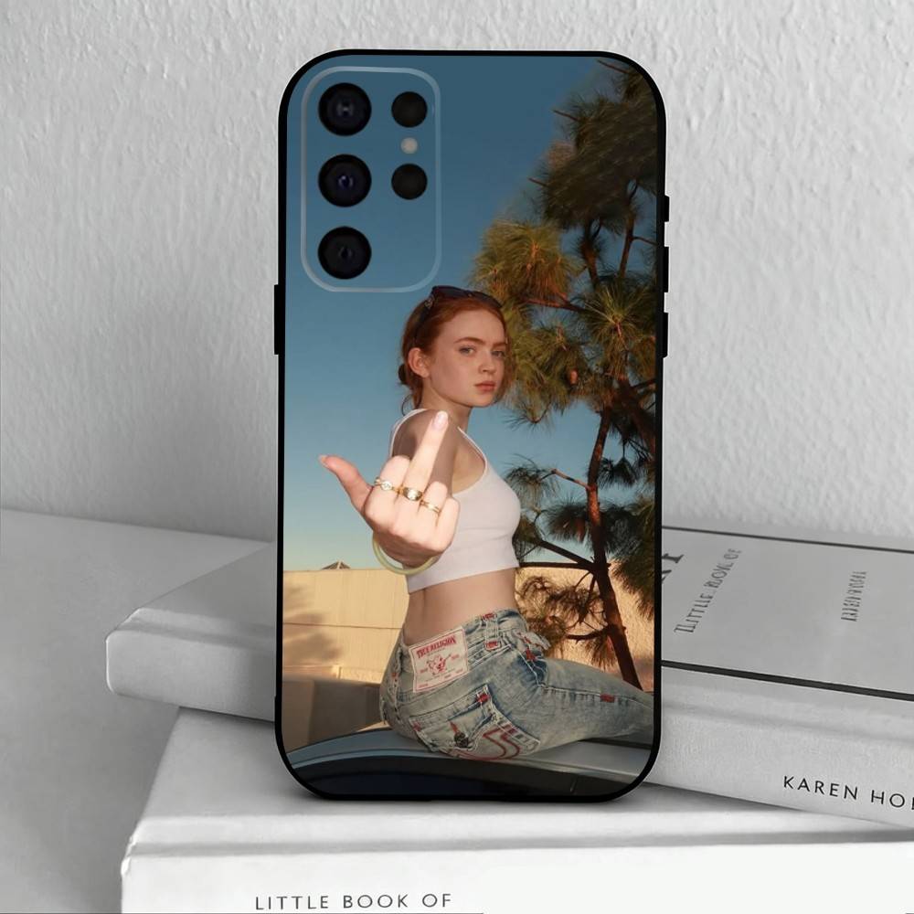 A-Actress S-Sadie-E S-Sink-K Phone Case For Samsung S25,24,23,22,30,21,10,9,Ultra,Plus,Lite,FE,4,5 G Soft Black Case