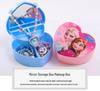 Frozen Elsa Jewelry Set: Princess Necklace, Bracelet, Earrings & Ring for Kids