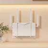 Versatile Wall-Mounted Router Holder Multi-Purpose with Practical Hooks Storage Shelf No-Drill Router Storage Rack Home