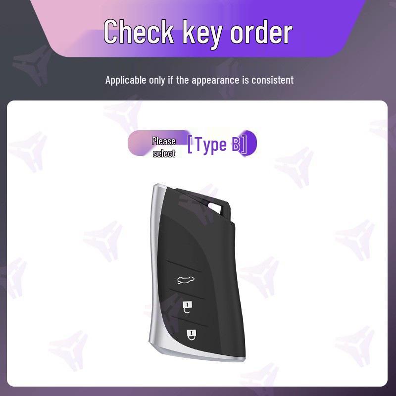 Pokrowiec na kluczyk Lexus RX350h/RX270/ES300/ES260 - Modna i Ochronna Klamra Obudowy