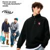 Fingercroxx IT Men's Stand-Collar Half-Zip Sweatshirt
