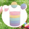 Nursery Hamper Rainbow Striped Storage Basket with Handles Woven Laundry for Apartments