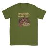 Winners Never Quit Funny Gambling Meme T Shirt Men Cotton Fashion for Male T-Shirt Round Neck Short Sleeve Clothing Plus Size