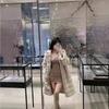 Mink Fur Women's Coat Mink Coat One Size Long