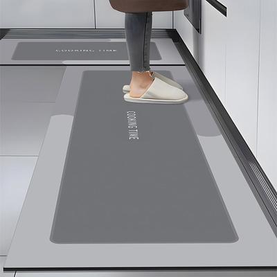 Bathroom Floor Mat Strong Absorbent Simple Dirty-resistant Non-slip Diatom Mud Floor Mat Household Quick-drying Kitchen Floor Mat