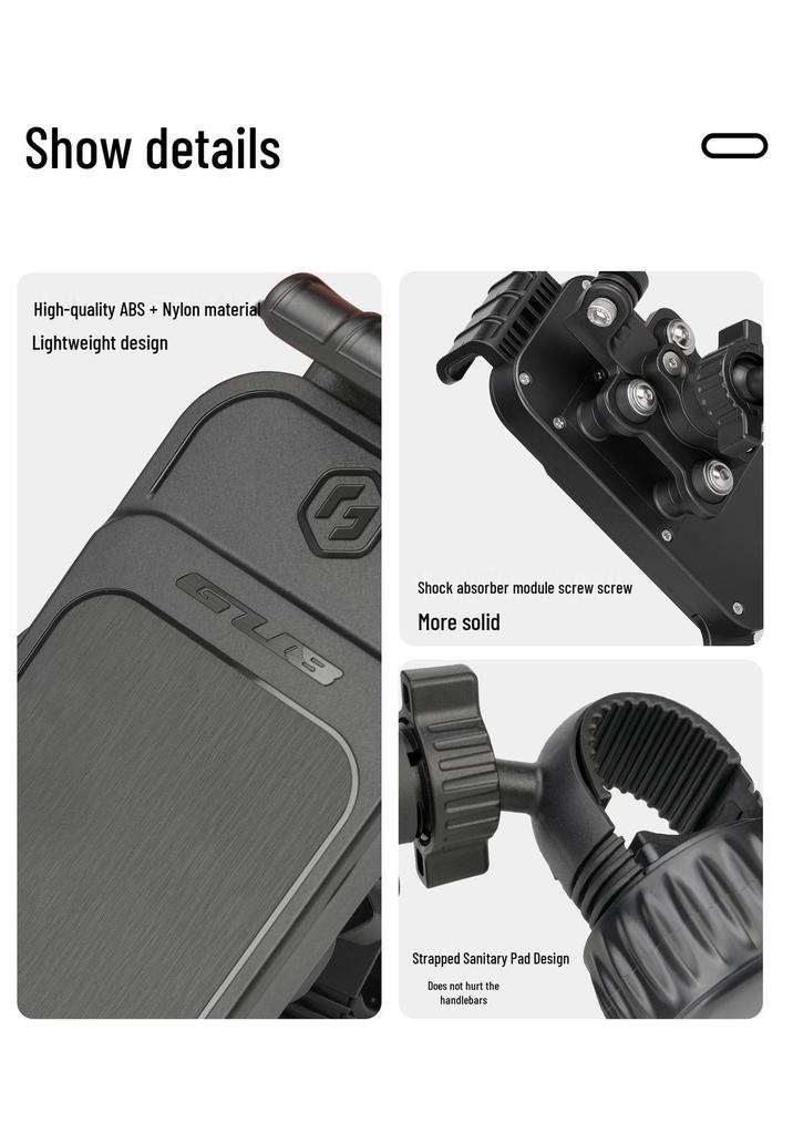 GUB P19 Rotating Phone Holder for E-Bike & Motorcycle