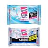 Bulk Purchase: Quickle Wiper 1 Unit + 2 Packs of 3D Absorbent Wet Wipes (16 Fragrance-Free & 12 Strong) with Original Tissues (Black)