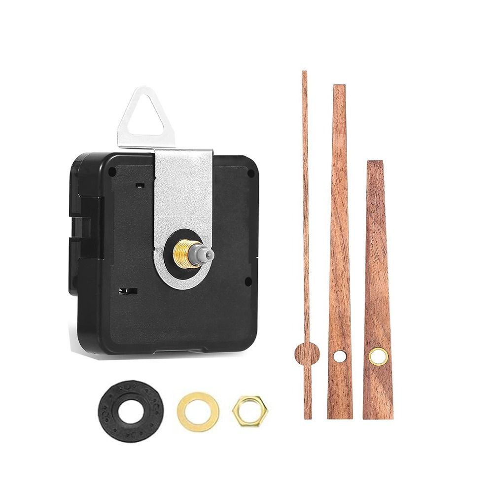 

Часовой/минутный/секундный механизм часов, сканирующие стрелки часов, комплект бесшумных деталей для настенных часов 1-thread 5.6mm хаки