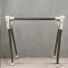Adjustable Angle Folding Clothes Rack Stainless Steel Laundry Drying Rack  Home Use