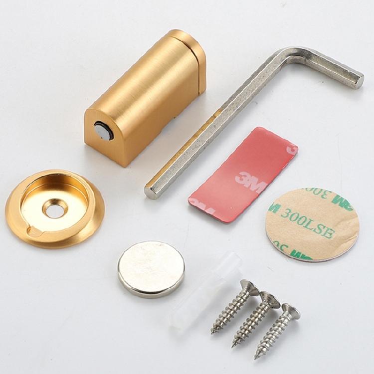 Floor Mounted Door Stop Anticollision Magnetic Door Stoppers Adjustable Bedroom Door Stop Wall Protector Door Accessories