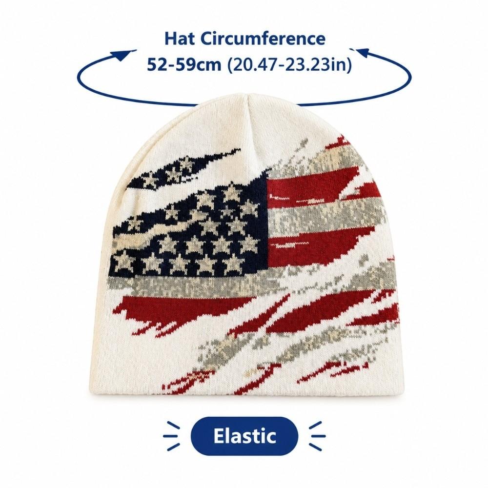 Hip-hop Knitted Hat Warm Winter Hat Fashion Casual Skullcap for Men Women