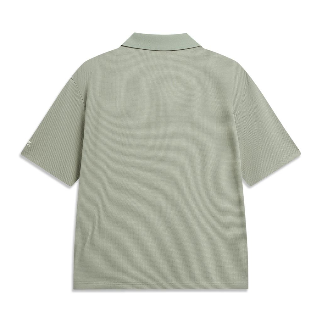 Li Ning Sports Lifestyle Series Polo Shirt With Logo Unisex tops APLW293-5