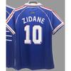 Vintage Jersey Classic Football Jersey National Team Jersey Zidane Henry Mbappe Cantona Ribery Jersey