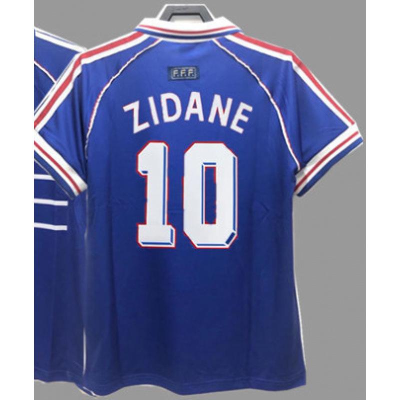 Vintage Jersey Classic Football Jersey National Team Jersey Zidane Henry Mbappe Cantona Ribery Jersey