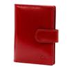 Large Leather Business Card Holder Case EL FORREST with RFID