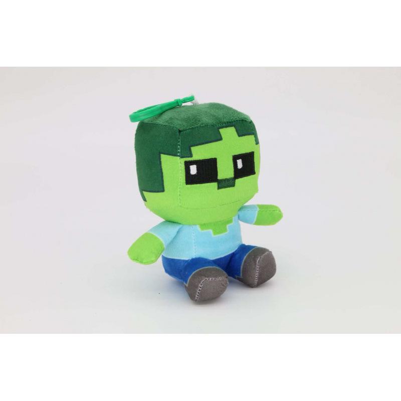 Hot-Selling Minecraft Plush Toy Set: Enderman, Creeper, and Steve