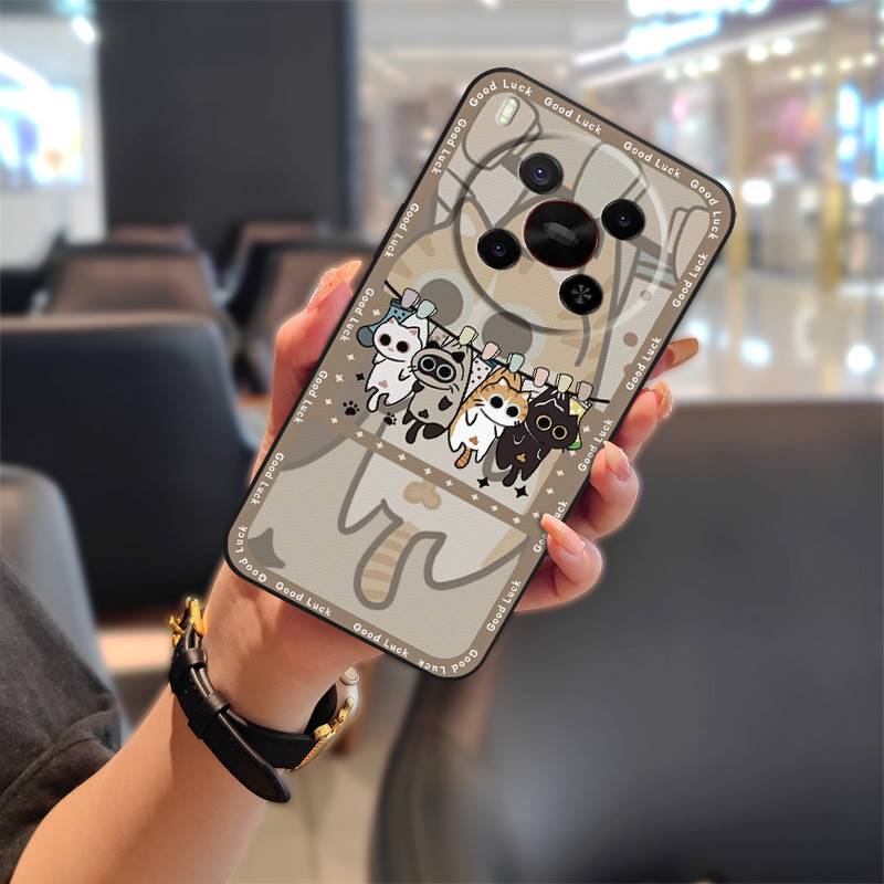 Anti-knock Anti-dust Phone Case For ZTE Blade V70 Max/Nubia V70 Max Waterproof Soft Case TPU Protective Full Wrap Cute