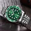 Men's Hip-Hop Style Steel Band Sea-Dweller Calendar Quartz Watch