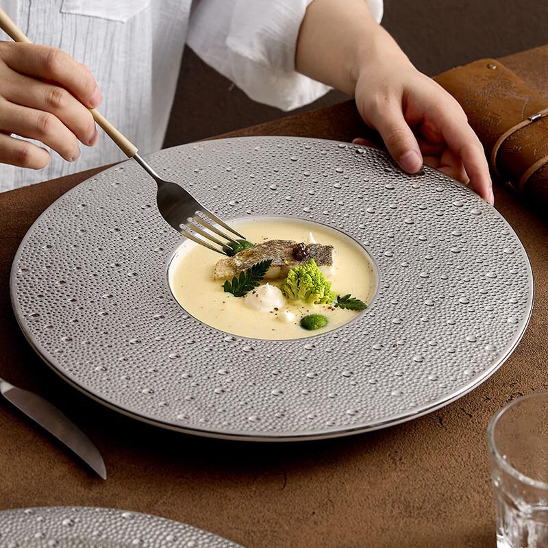 VAKADA Ceramic Western Dinner Plates