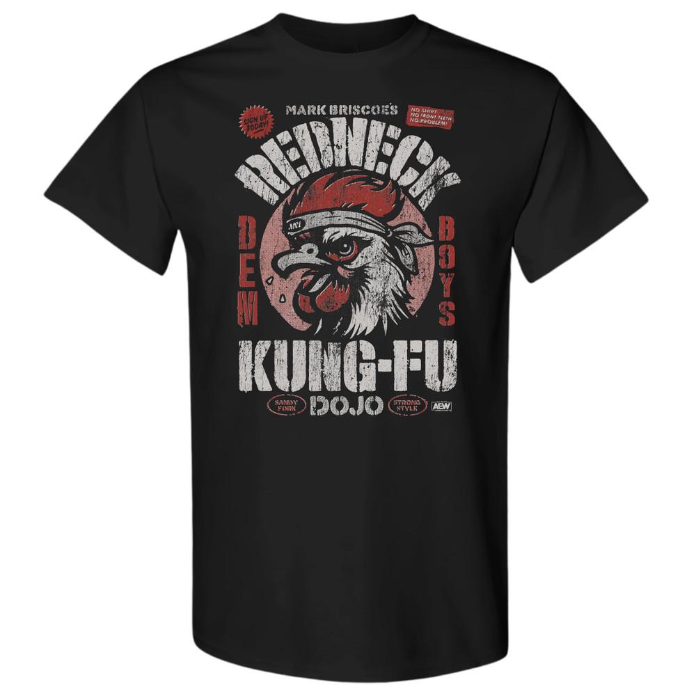 MARK BRISCOE  MARK BRISCOE#039;S REDNECK KUNGFU DOJO AEW Official TShirt Unisex T-Shirt L