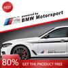 BABA1 Hot 2025 2Pcs Car Side Decoration Stickers For M3 M4 M5 G42 G30 G20 E39 E36 E87 E53 F44 F07 F34 G15 G16 G23 G22 F30 F20 F10