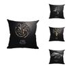 Luxurious Game Of Thrones Fire And Blood Throw Pillow Case For Elegant Home Decor