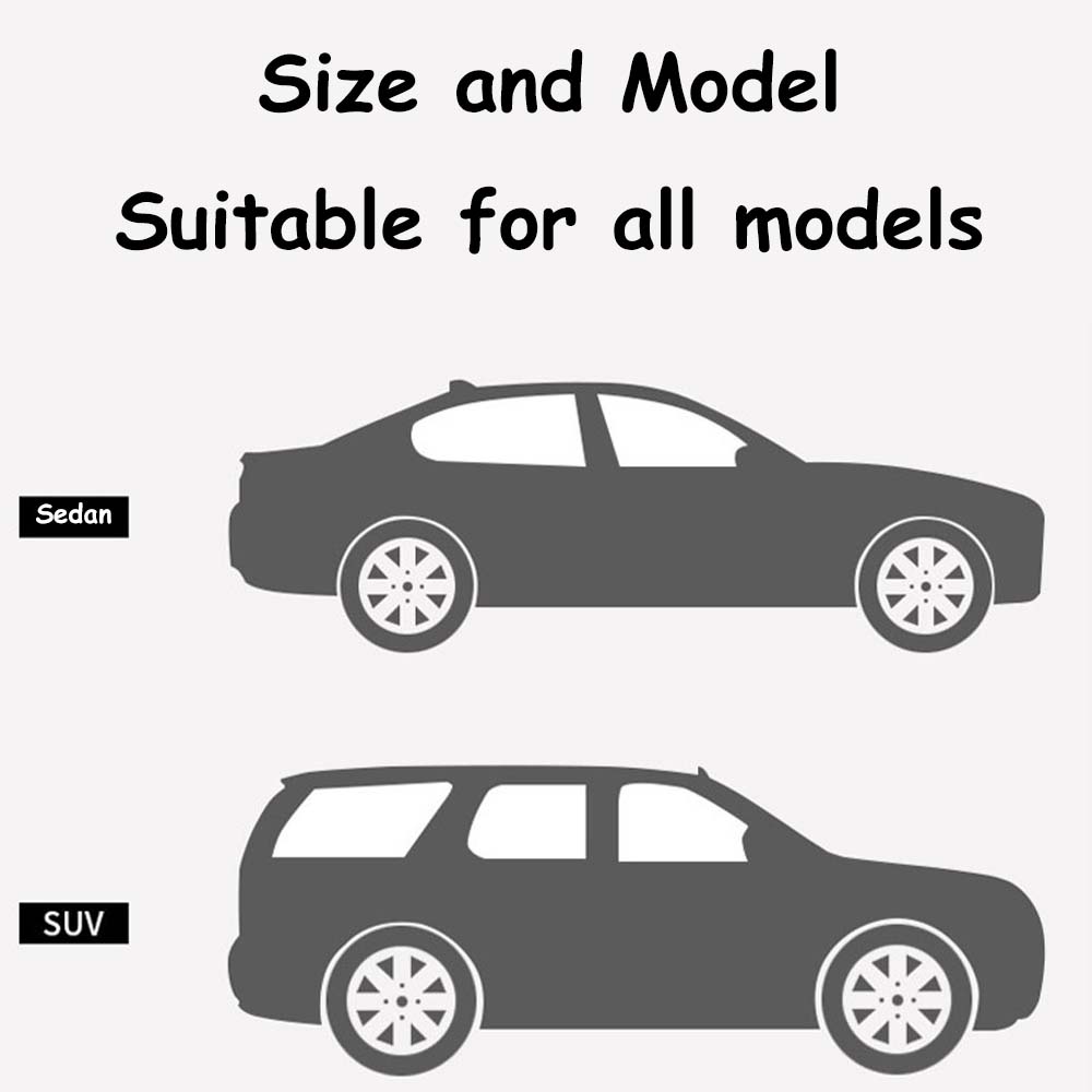 Magnetic Car Front Windshield Cover Car Sunshade Car Windshield Snow Shade Waterproof Car Cover 210 120cm