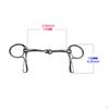 Horse Bit Mouth Snaffle Half Cheek for Chewing