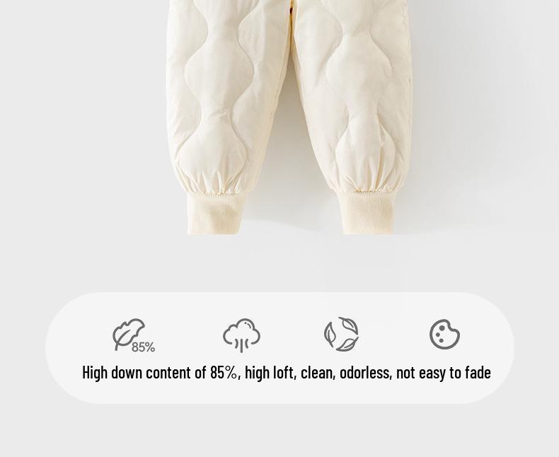 Kids' Winter Down Pants: Warm Outdoor Trousers for Toddlers and Boys