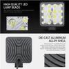 Factory  48W Square LED Work Light Flood Spot Lamp Work Light for Offroad Truck Tractor Boat Bar 12V 24V
