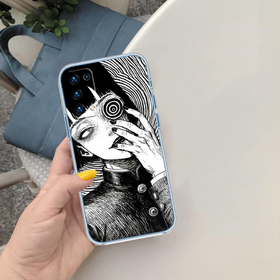 LO52 Horror Junji Ito Tomie Case for Motorola G10 G20 G30 G31 G32 G34 G35 G41 G42 G50 G51 G52 G55 G60 G60S G62 G71 G72 G75